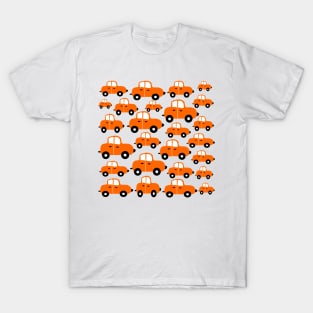Cute orange motorcars T-Shirt